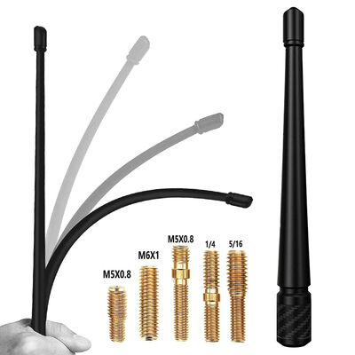최적화된 유니버설 CB 고무 픽업 트럭 라디오 안테나 7-50MHz 주파수 범위 5dBi 가이인 프리미엄 자동차 안테나