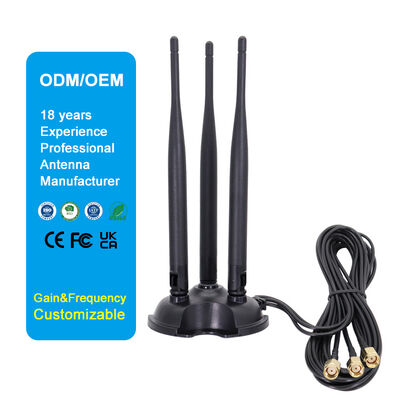 2.4G 5.8G 듀얼 밴드 옴니 하이 가인 WiFi 안테나, 8dBi 옴니 안테나