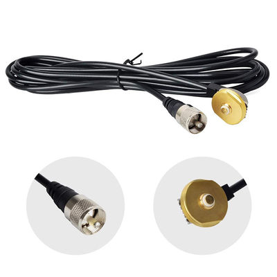 uhf VHF 보편적인 자동차 안테나 신호 G58 코엑스 케이블 NMO 안테나와 NMO 탑재 트럭 자동차 모바일 라디오 수신기