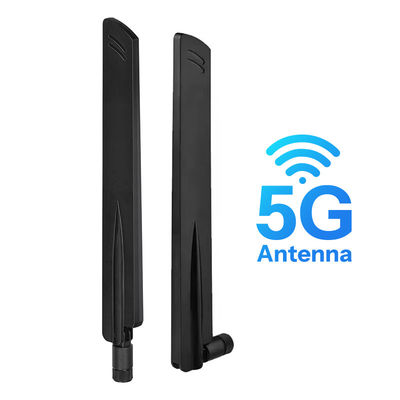 높은 이득 12dbi 5g 안테나 sma 굽힐 수 있는 600-6000Mhz 안정적인 신호를 전송