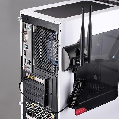 2.4GHz 5GHz 듀얼 밴드 항공 무선 와이파이 통신 안테나 PCI-E 네트워크 카드 USB 어댑터 라우터