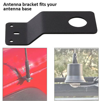 강력 스테인리스 스틸 CB 무전기 안테나 마운트 홀더 브래킷 차량 테일게이트 액세서리