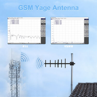 GSM 야기 안테나 9dBi 하이 가인 아웃도어 3G 4G 야기 안테나 셀룰러 신호 증진을 위한 수직/평평 양극화