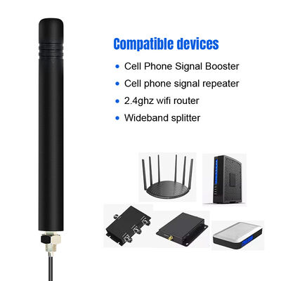 새로운 디자인 야외 IP68 방수 나사 마운트 캐비닛 안테나 고이득 5G 4G LTE GSM 3G 풀 밴드 옴니 셀룰러 안테나 고무
