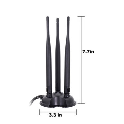 2.4G 5.8G 듀얼 밴드 옴니 하이 가인 WiFi 안테나, 8dBi 옴니 안테나