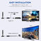 BAIAO 0-2dBi 무료 채널 TV 안테나 HD USB TV 튜너용 휴대용 디지털 공중선