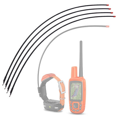 장거리 유연한 교체 안테나 150-160MHz VHF Garmin T20 TT25 DC50 TB10 GPS 개 추적 칼라 장치 2.15dBi 이득